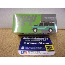 Land Rover Defender 110 County Station Wagon Trident green 1985 MGT00590 True Scale Models Mini GT