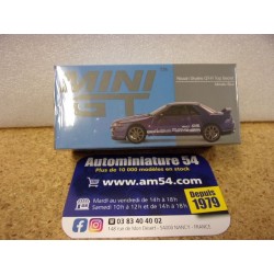 Nissan Skyline GT-R Top Secret Metallic Blue MGT00589 True Scale Models Mini GT
