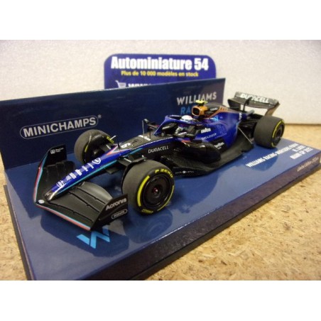 2022 Williams Mercedes FW44 n°6 N Latifi Miami GP 417220506 Minichamps