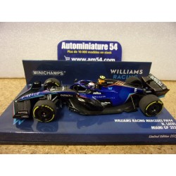 2022 Williams Mercedes FW44 n°6 N Latifi Miami GP 417220506 Minichamps