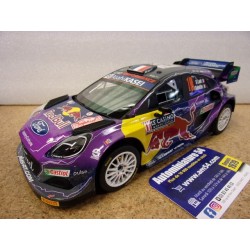 2022 Ford Puma Rally1 n°19 Loeb - Galmiche 1st Winner Monte Carlo TS0468 Top Speed TrueScale Miniatures