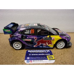 2022 Ford Puma Rally1 n°19 Loeb - Galmiche 1st Winner Monte Carlo TS0468 Top Speed TrueScale Miniatures