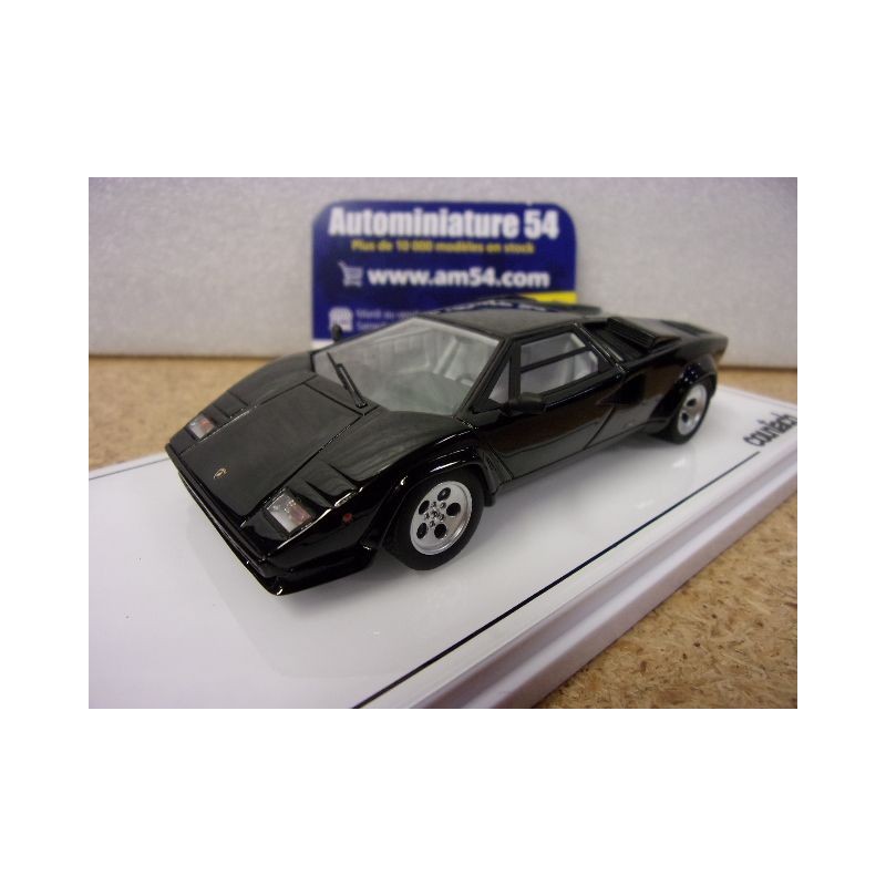 Lamborghini Countach 5000S Black TSM430703 TrueScale Miniatures