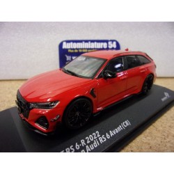 Audi RS6 R ABT Misano Red 2022 S4310705 Solido