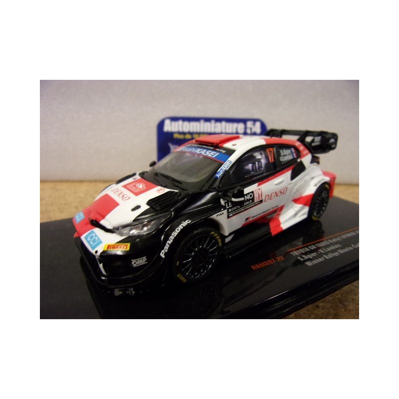2023 Toyota GR Yaris Rally1 n°1 Ogier - Landais 1st Winner Monte Carlo Rally RAM897 Ixo Model