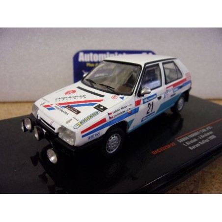 1990 Skoda Favorit 136L n°21 Krecek - Krecman Barum Rally RAC432SP Ixo Models