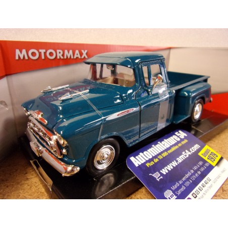 Chevrolet Chevy 3100 Stepside Pick Up Blue 1957 79381B MotorMax