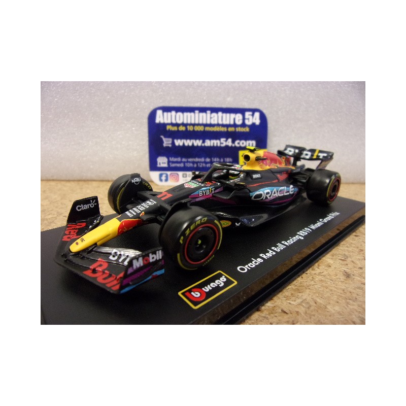 2023 Red Bull Racing RB19 n°11 Sergio Perez Miami GP 18-38083-SP Bburago Racing
