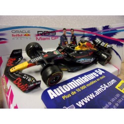 2023 Red Bull Racing RB19 n°1 Max Verstappen  1st winner Miami 18-38082-VM Bburago Racing
