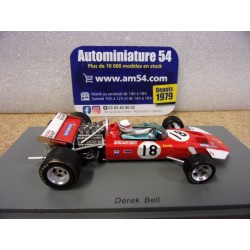 1970 Surtees TS7 n°18 Derek Bell US GP S5401 Spark Model