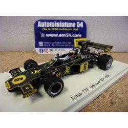 1975 Lotus 72F n°6 John Watson German GP S7129 Spark Model