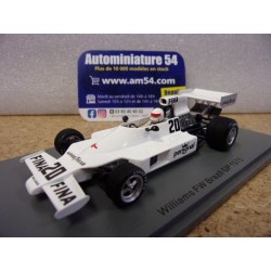 1975 Williams FW n°20 Arturo Merzario Brazil GP S7485 Spark Model