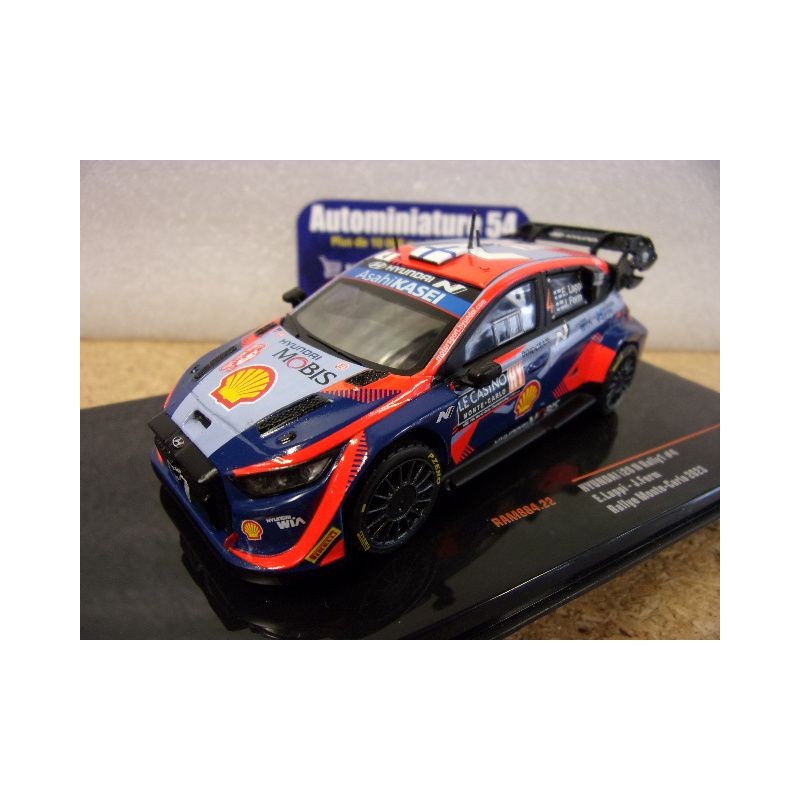 2023 Hyundai i20 N Rally1 n°4 Lappi - Ferm Monte Carlo RAM884 Ixo Models