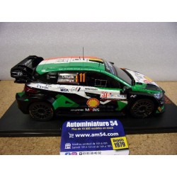 2023 Hyundai I20 N Rally1 WRC n°11 Neuville - Wydaeghe Croatia 18RMC160A Ixo Models
