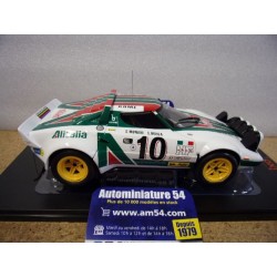 1976 Lancia Stratos Alitalia n°10 Munari - Maiga 1st winner Monte Carlo 18RMC162A Ixo Models