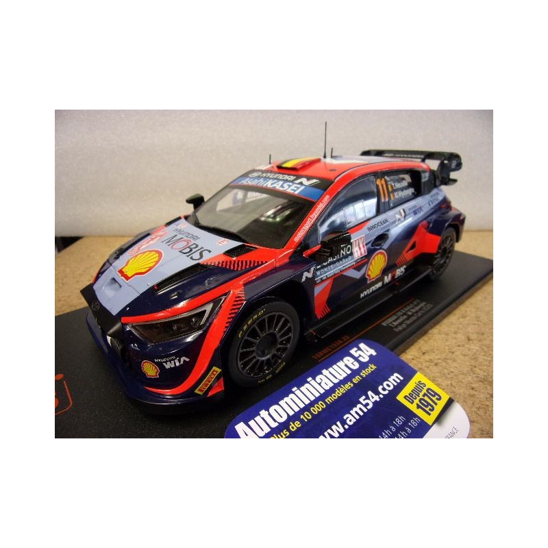 2023 Hyundai I20 N Rally1 WRC n°11 Neuville - Wydaeghe Monte Carlo 18RMC153A Ixo Models
