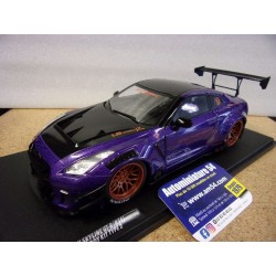 Nissan GT R35 Liberty Walk Body Kit Type 2 Purple 2022 S1805812 Solido