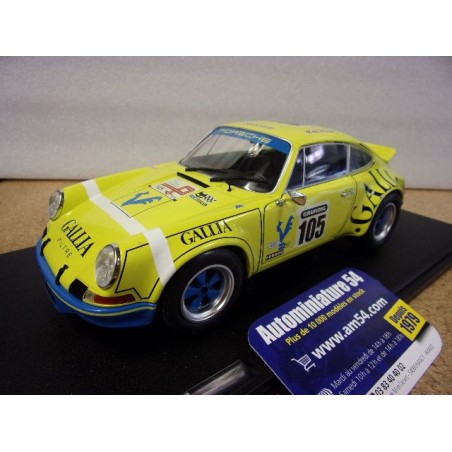 1973 Porsche 911 RSR n°105 Lafosse - Angoulet Tour de France Auto S1801118 Solido
