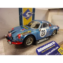 1972 Alpine A110 1600S n°23 Nicolas - Vial Monte Carlo S1804208 Solido