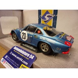 1972 Alpine A110 1600S n°23 Nicolas - Vial Monte Carlo S1804208 Solido