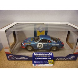 1972 Alpine A110 1600S n°23 Nicolas - Vial Monte Carlo S1804208 Solido