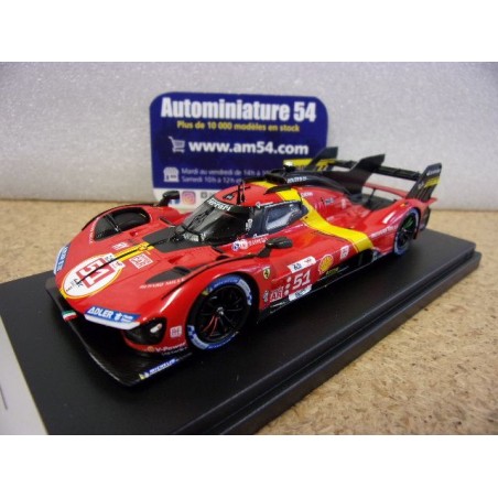 2023 Ferrari 499P AF Corse n°51 Pier Guidi - Calado - Giovinazzi 1st Winner Le Mans LSLM162 Look Smart