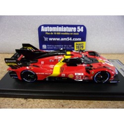 2023 Ferrari 499P AF Corse n°51 Pier Guidi - Calado - Giovinazzi 1st Winner Le Mans LSLM162 Look Smart