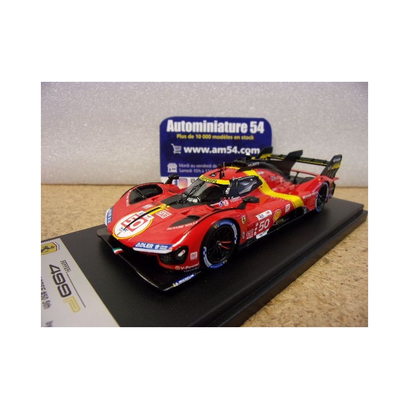 2023 Ferrari 499P AF Corse n°50 Fuoco - Molina - Nielsen Le Mans LSLM161 Look Smart