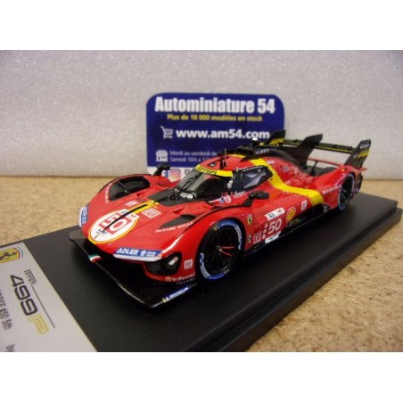 2023 Ferrari 499P AF Corse n°50 Fuoco - Molina - Nielsen Le Mans LSLM161 Look Smart