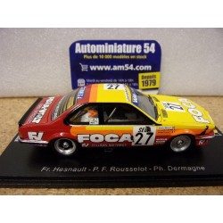 1983 BMW 635 CSI n°27 Hesnault - Rousselot - Dermagne SB652 Spark Model