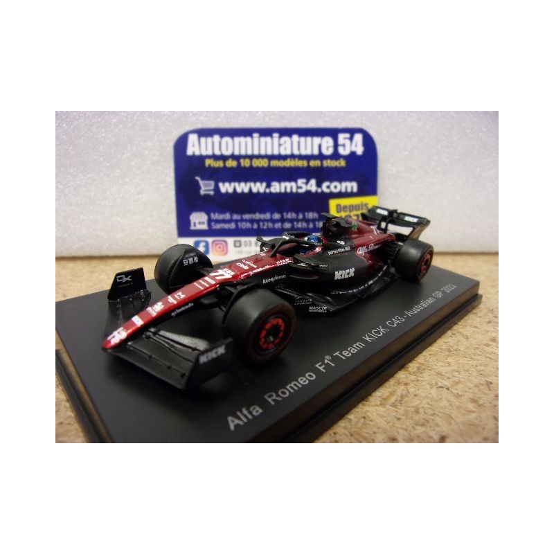 2023 Alfa Roméo C42 n°77 Valtteri Bottas Australian Y281 Spark Model Sparky 1.64