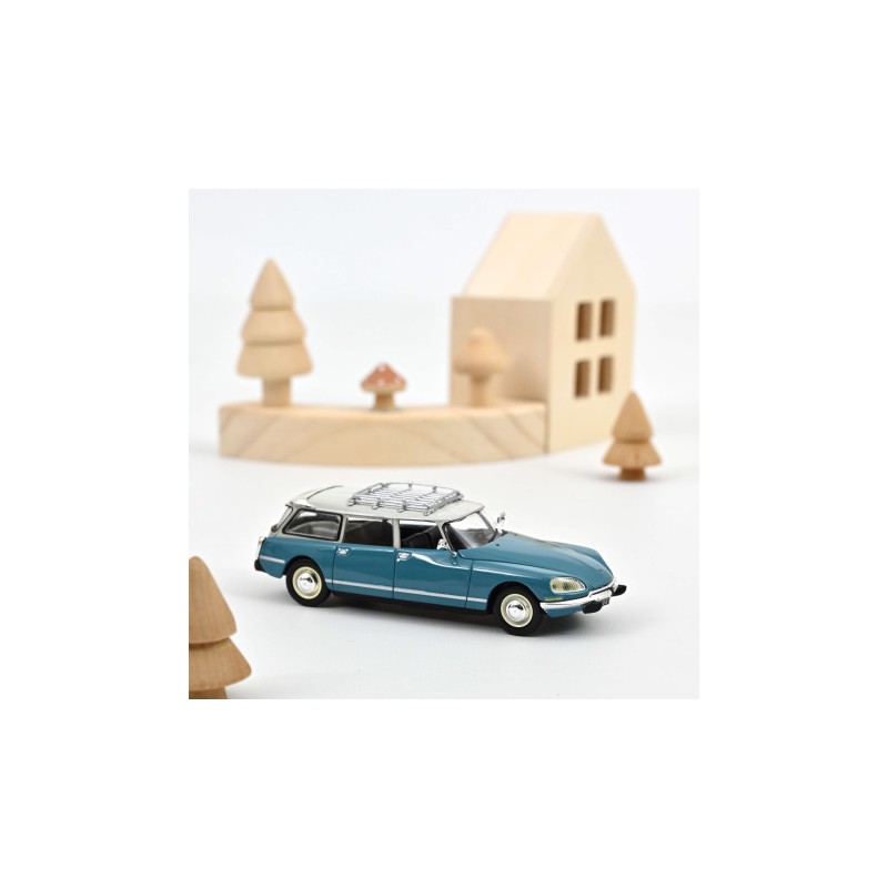 Citroen DS 23 Break Bleu Lagune 1974 155048 Norev