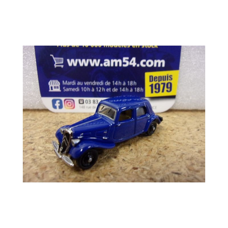 Citroen Traction 11AL 1938 Bleu Emeraude 153009 Norev 1/87