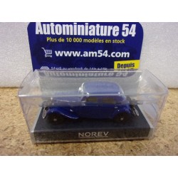 Citroen Traction 11AL 1938 Bleu Emeraude 153009 Norev 1/87