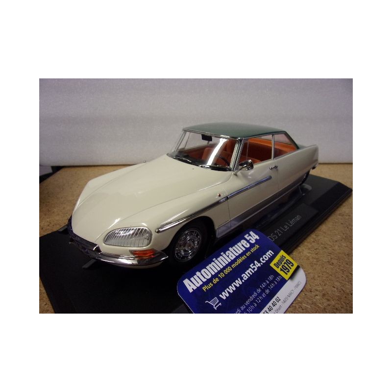 Citroen DS21 Le Léman Ivoire - vert 1968 181751 Norev