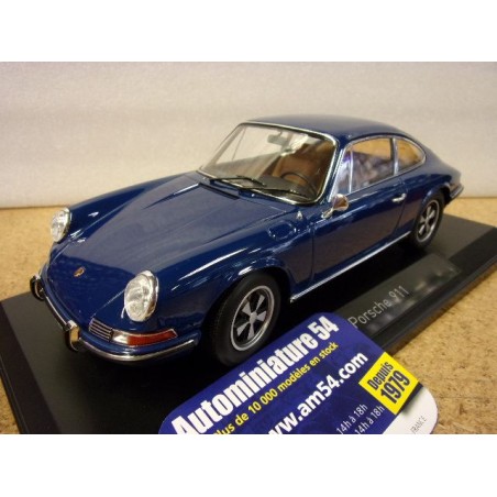 Porsche 911 S Bleu 1969 187647 Norev