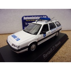 Renault 21 Nevada Samu Aube 10 Troyes 1991 512137 Norev