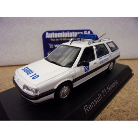 Renault 21 Nevada Samu Aube 10 Troyes 1991 512137 Norev