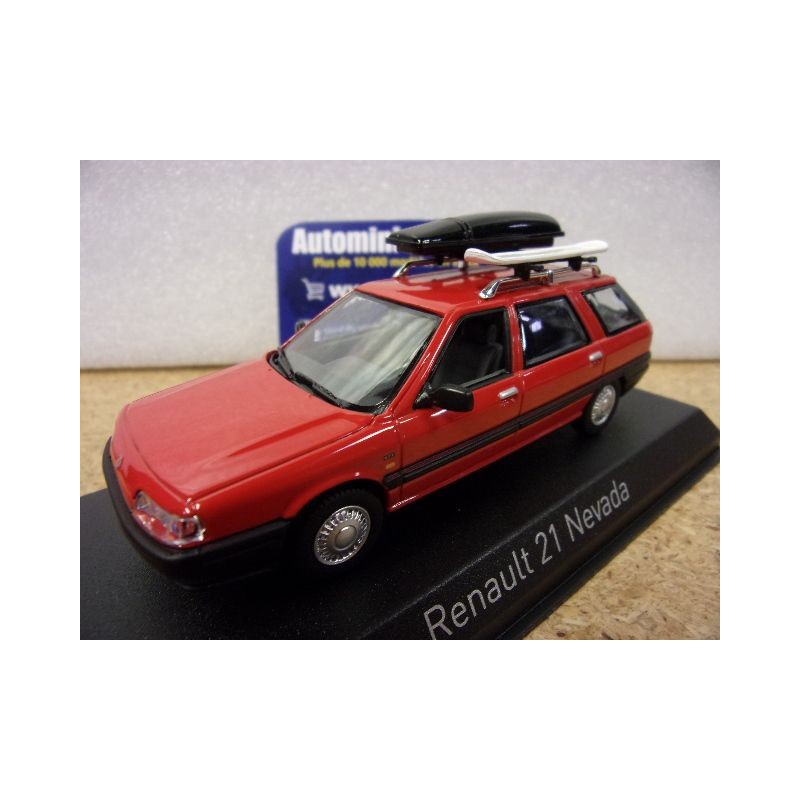 Renault 21 Rouge Névada 1989 512133 Norev