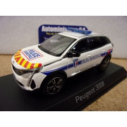Peugeot 3008 GT Police Municipale signalisation 2023 473949 Norev