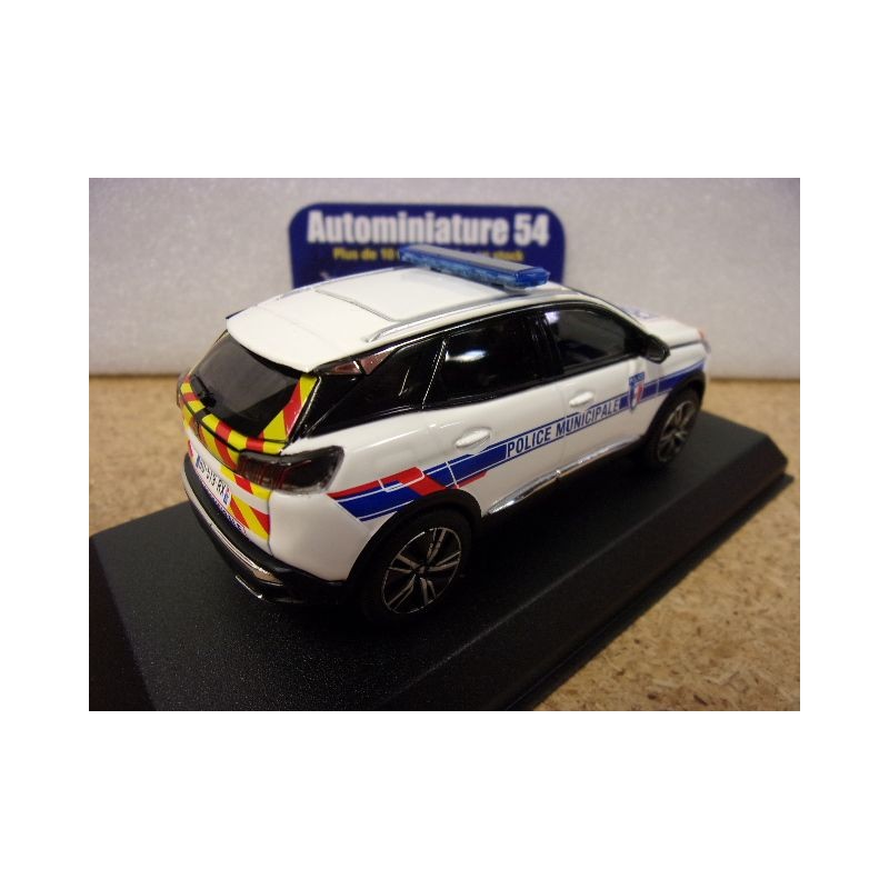 Peugeot 3008 Police Municipale 2023 – NOREV 1/43 (neuf, Réf 473949)