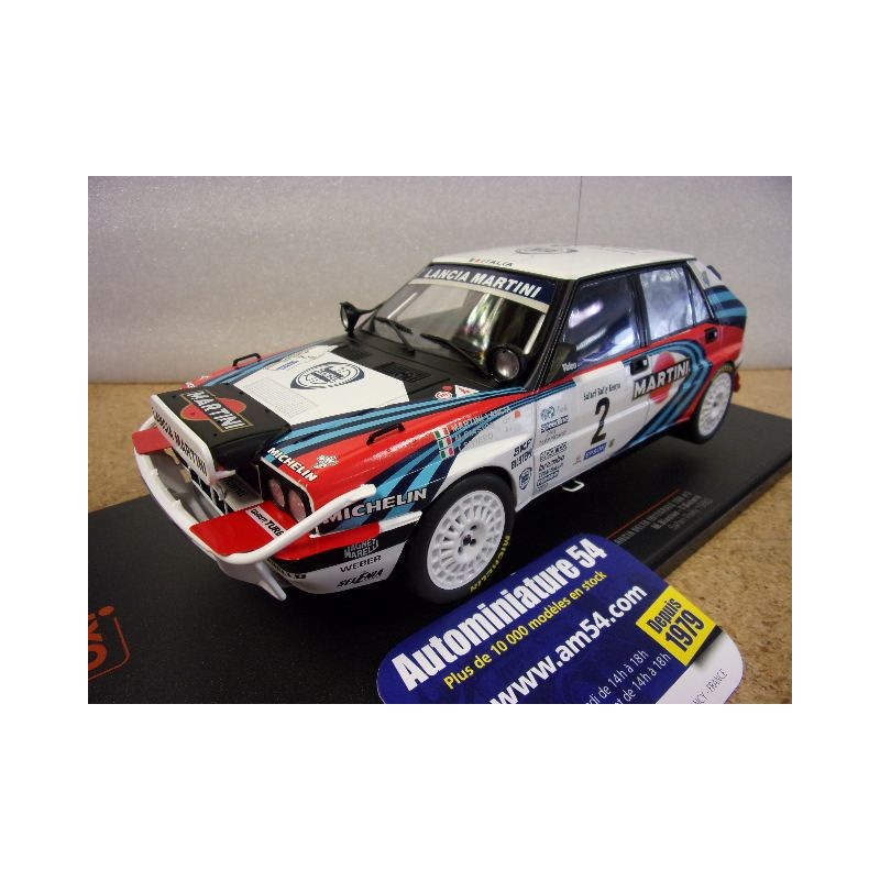 1990 Lancia Delta Integrale 16v n°2 Biasion - Siviero Safari Rally 18RMC139A Ixo Models