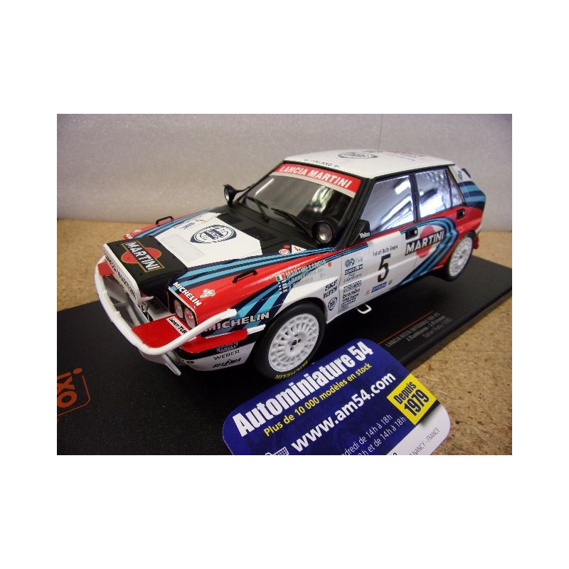 1990 Lancia Delta Integrale 16v n°5 Kankkunen - Piironen Safari Rally 18RMC139C Ixo Models
