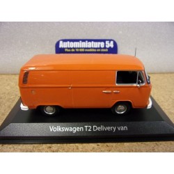 Volkswagen T2B Delivery Van Orange 1972 940053064 MaXichamps