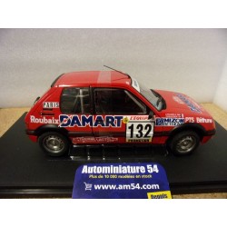 1986 Peugeot 205 GTI n°132 Delecour - Pauwels Monte Carlo S1801717 Solido