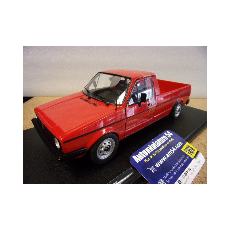 Volkswagen Caddy MK1 Red ( golf pick up ) 1983 S1803511 Solido