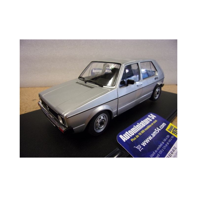 Volkswagen Golf L Gris metal 1983 S1800214 Solido