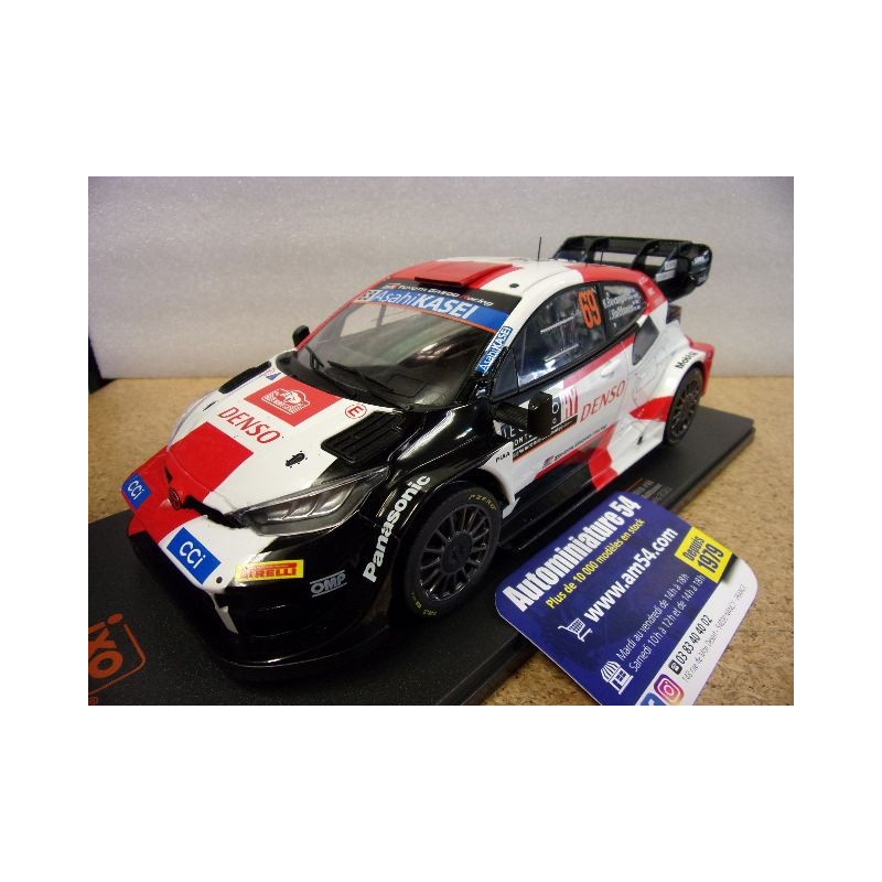 2023 Toyota GR Yaris Rally1 n°69 Rovanpera - Halttunen Monte Carlo 18RMC152A Ixo Models