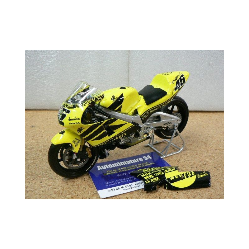 Rossi 1//12 Valentino Rossi Collection Minichamps 122016946 Honda Nsr 500 Preseason 2001 V