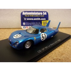 1966 CD SP 66 n°51 Laurent - Ogier Le Mans S4595 Spark Model